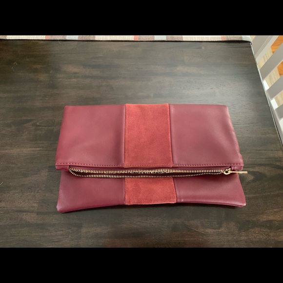 Nordstrom Handbags - Burgundy clutch